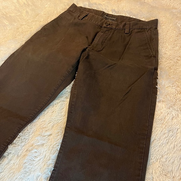 Banana Republic Other - Banana Republic Men's Brown Flat Front Chino 33x34